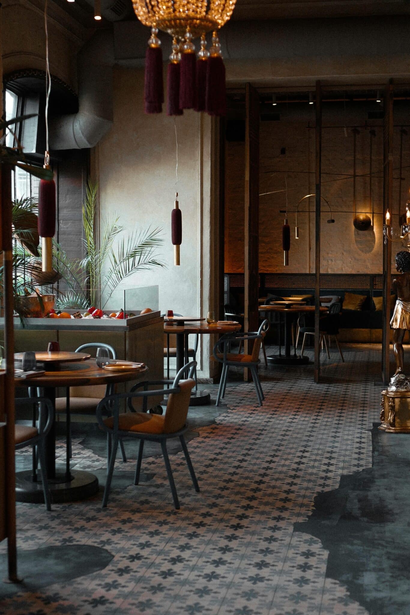 grande salle de restaurant
