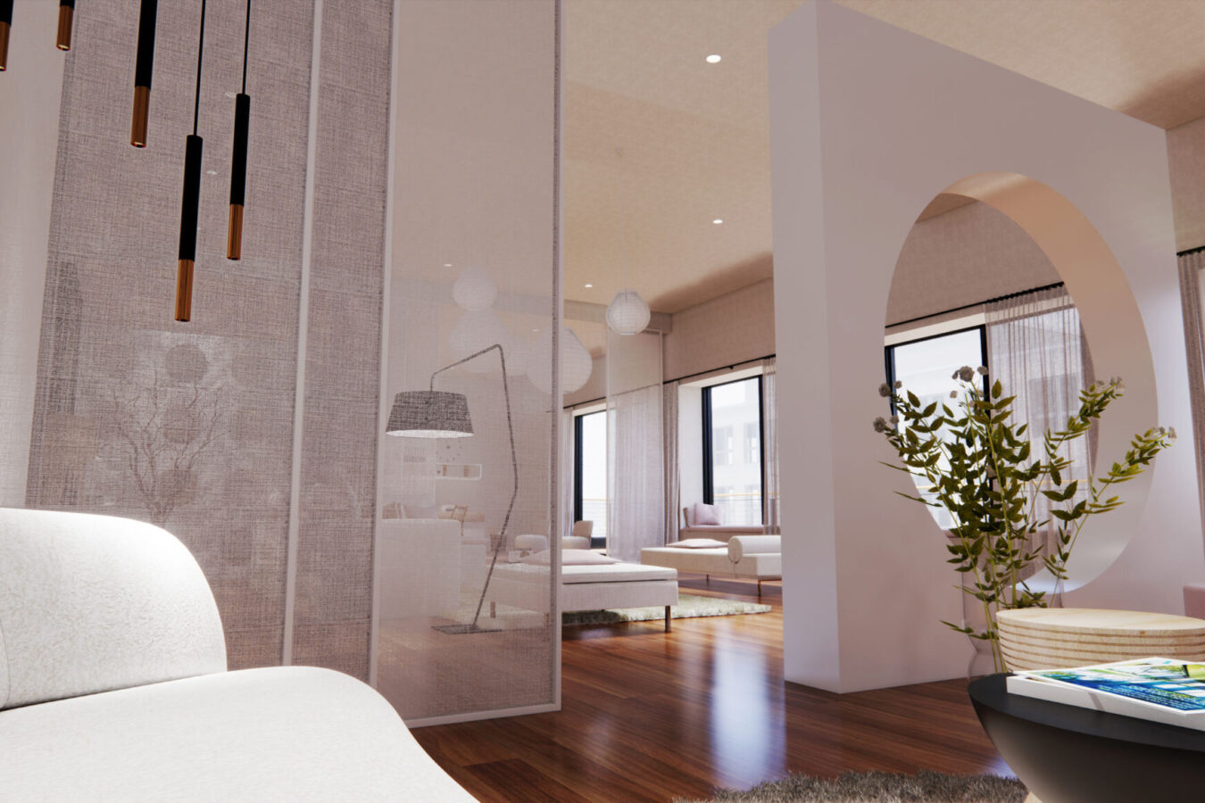 Projet Le studio - NATHALIE PRUVOST STUDIO