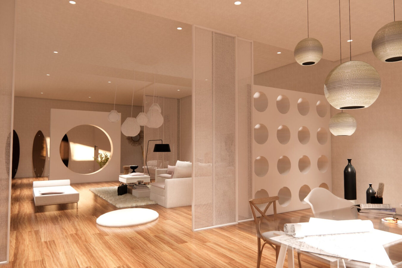 Projet Le studio - NATHALIE PRUVOST STUDIO