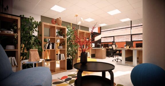 Architecte d’intérieur de bureaux et d’espaces de travail