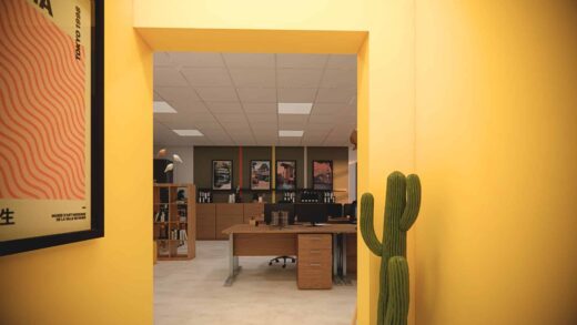 Projet espace de bureau Péronne